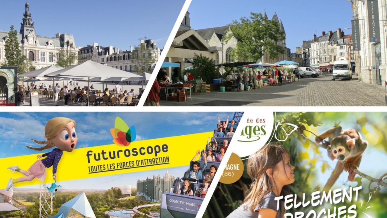 Hyper Centre-Le Regratterie-Wifi Appartamento Poitiers Esterno foto